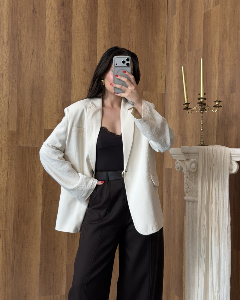 TENCEL BLAZER CEKET