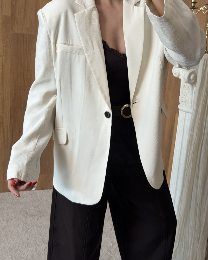 TENCEL BLAZER CEKET