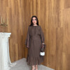 TENCEL ASTARLI MIDI ELBISE